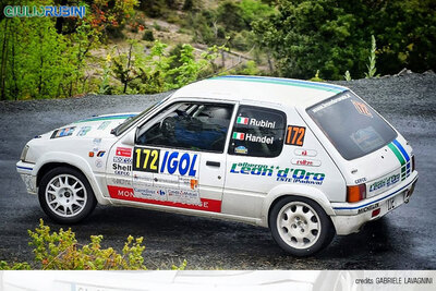 Giulio Rubini al Rally du Mont Blanc Morzine